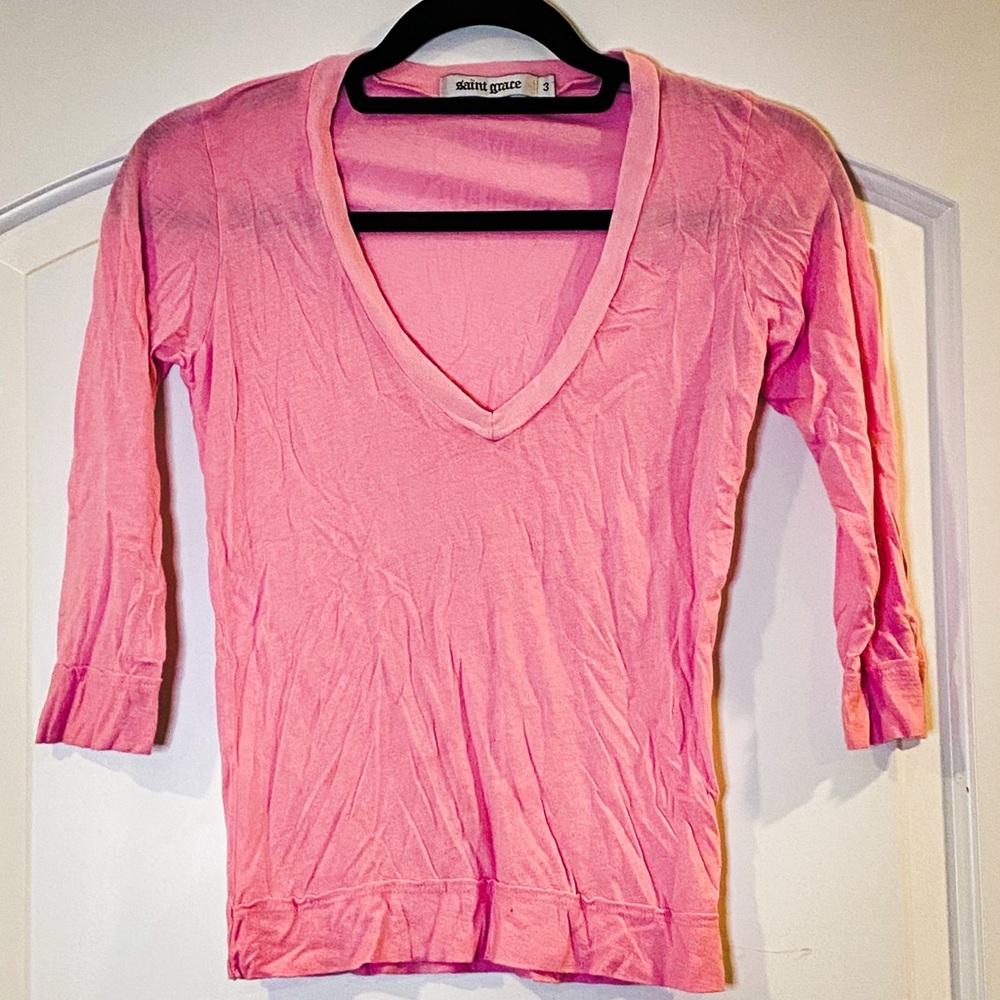 Saint Grace Light Weight V-Neck